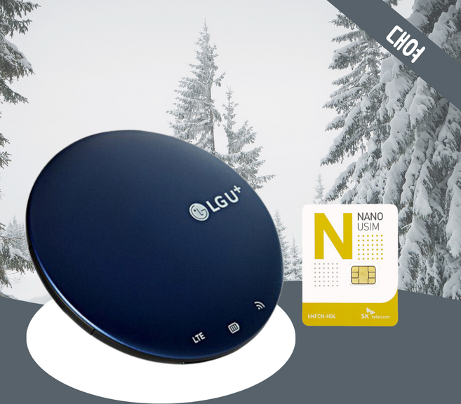 [데이타팡] SKT 휴대용 와이파이 30일 60GB (평일기준 오후3시까지 주문시 당일출고), 1개, 총 60GB, 처음이용