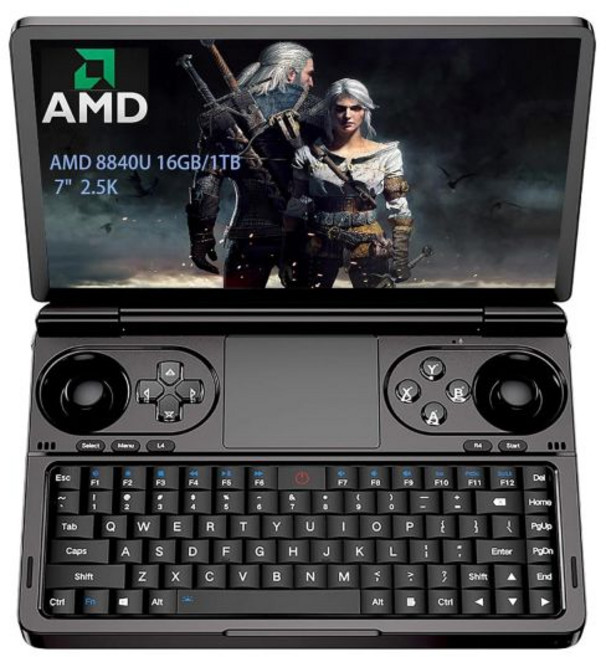 사무용 가정용 데스크탑 게이밍 미니 PC GPD Wn 핸드헬드 게임 콘솔 7인치 터치스크린 노트북 게임패드 UMPC 윈도우 11 [AMD 라이젠 7 8840U 32GB 램 1T, 8840U/16G/1T