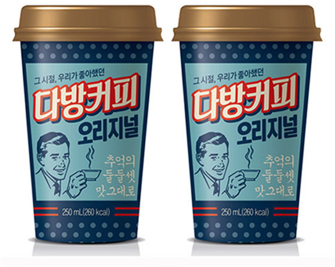 동원 소와나무 다방커피 오리지널, 250ml, 12개