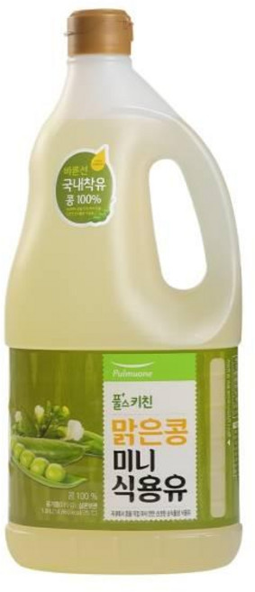 풀무원 맑은콩 식용유, 1.8L