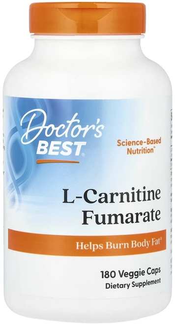 Doctor's Best L-카르니틴 푸마레이트 500mg 베지 캡슐 180정, DoctorsBestL카르니틴푸마레이트500mg베지캡슐, 1개 - 쿠팡