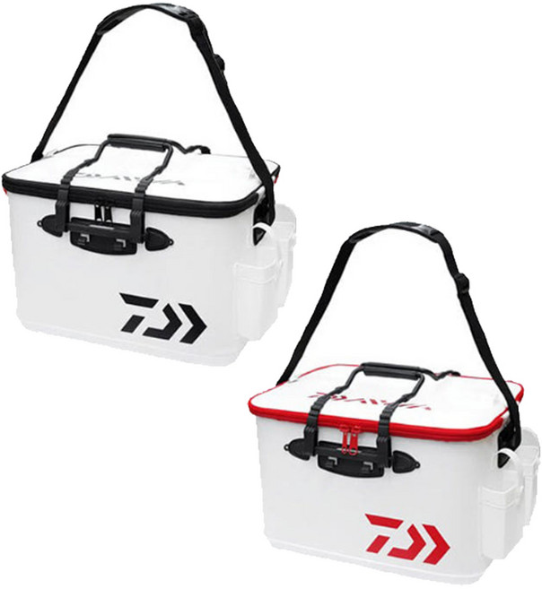 다이와 키퍼바칸 KSA-FD 45cm 살림통 밑밥통, 화이트레드