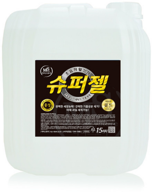 마이스토어 초음파식기세척기세제 슈퍼젤 (골드) -실용량은, 1개, 13L