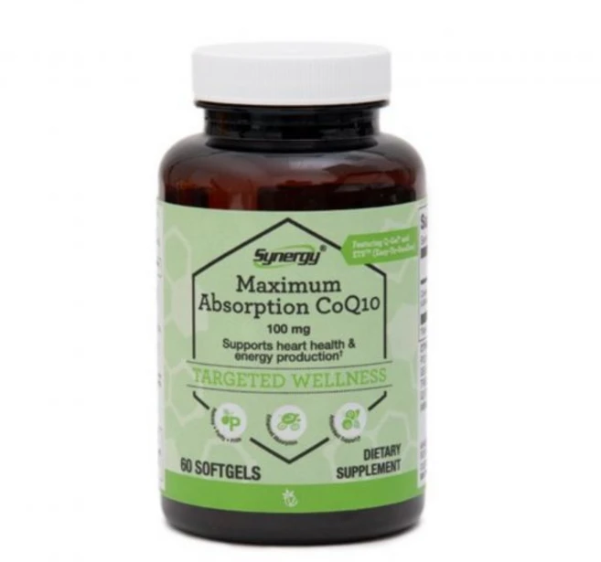Vitacost Synergy 맥스imum Absorption CoQ10 featuring Q-Gel® and ETS™ -- 100 mg - 60 Softgels, 1개, 60정 - 쿠팡