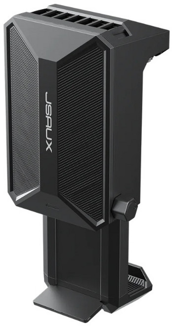 JSAUX 散熱風扇 丨相容於 Switch 2 散熱 風扇 散熱器 降溫 快速充電, 黑, 1套, GP0201A