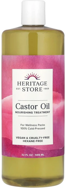 헤리티지 스토어 캐스터 오일 영양 트리트먼트 946ml (32 fl oz) HRP-22132 - 쿠팡