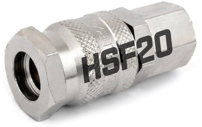 신형 한국형 HSF 에어카플러 자동카플러 속나사 SF타입, 1개