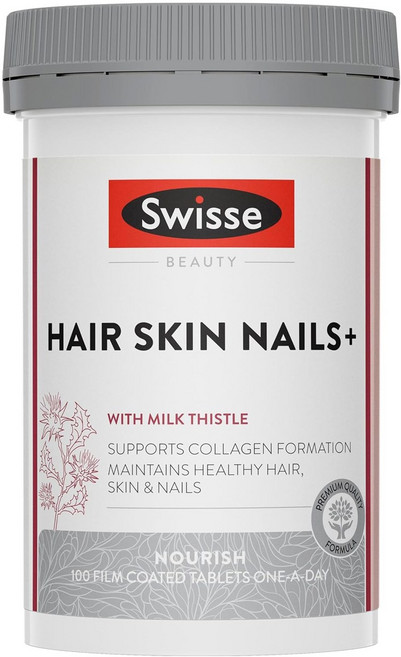 스위스 뷰티 헤어 스킨 네일+ 밀크시슬 포함 타블렛, 100정, 1개