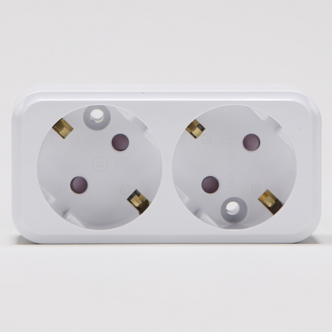 일신 노출2구콘센트 핀타입, 1개