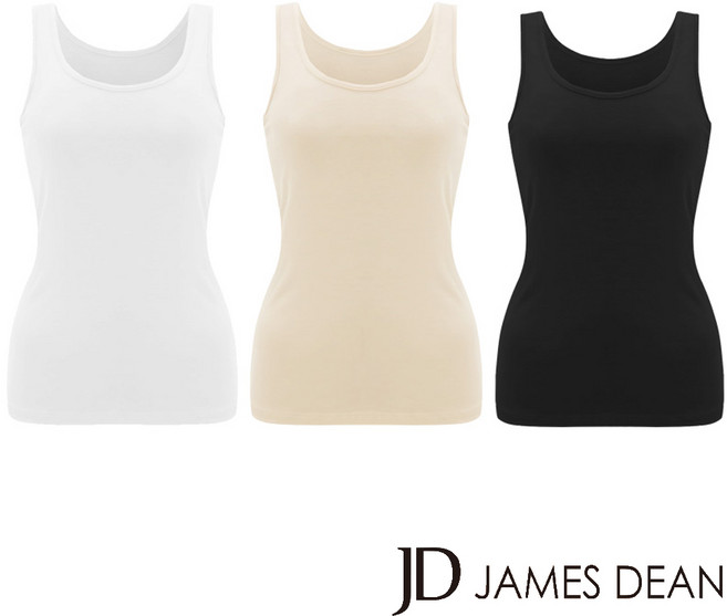 제임스딘 U1635 여성 모달 민소매 나시 런닝