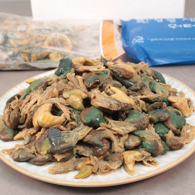 자숙전복내장 생전복내장 1kg(실중량), 1개, 자숙전복내장 1kg(실중량)