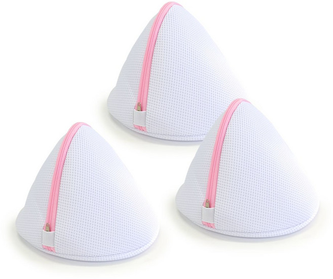 미스터살림왕 세탁망 브래지어 스타킹용, 혼합 색상, 3개