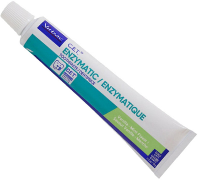 버박 CET 이중효소 반려동물 치약 바닐라민트맛, 70g, 1개