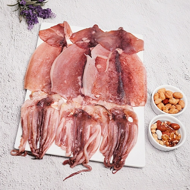 실속형 촉촉한 피데기 반건조 오징어 파지 1kg, 1박스