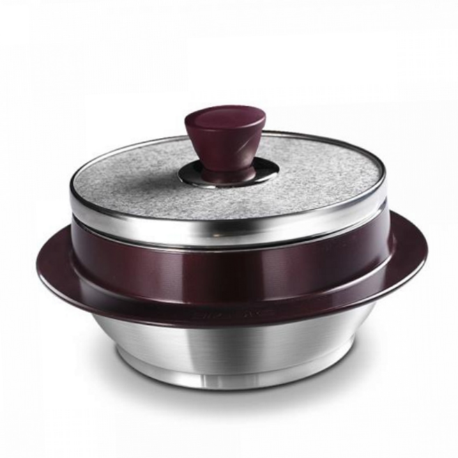 (4인용) 인덕션용 가정용 돌솥 솥밥냄비 누룽지가마솥 미니 솥밥 곱돌솥