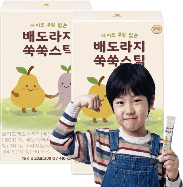 위블 배도라지스틱 물타지 않는 진짜 도라지배 진액, 40개, 15g