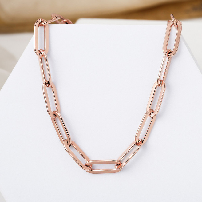 펠리체골드 14K 18K 시그니처 클립 팔찌 (L) (+선물포장) 할로우 체인 여자친구 클립 모던 클래식 골드 금 선물 데일리 기념일