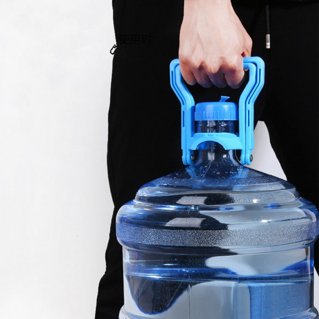 휴대용 핸들 생수 병 손잡이 정수기 물통 홀더 운반도구 이지캐치 패트병, 1개, 상세페이지 참조