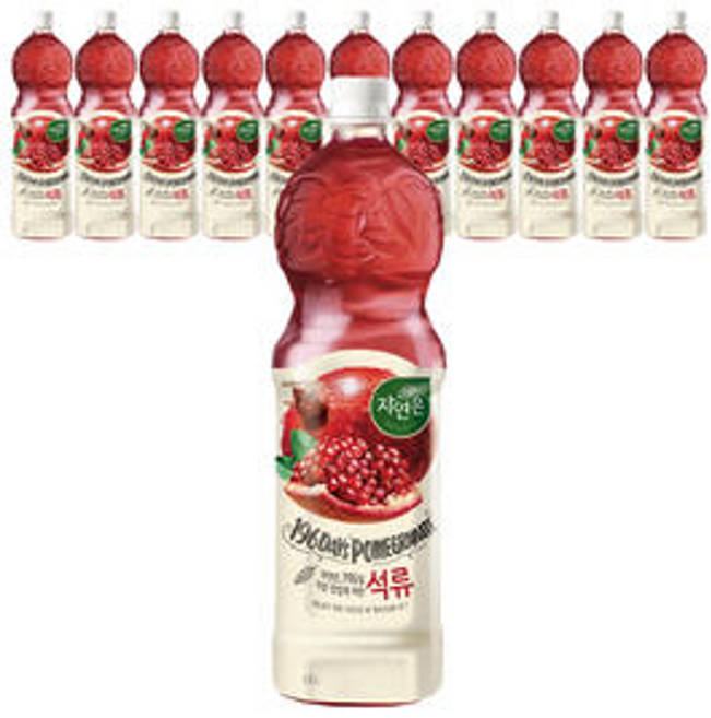자연은 석류주스, 1.5L, 12개