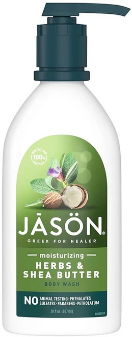 JASON 바디워시 887ml 1팩 허브 앤 시어 버터 JASON Herbs and Shea Butter Moisturizing Body Wash, 1개 - 쿠팡
