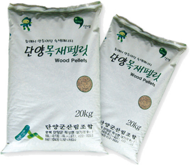 단양 목재 펠릿 20kg, 1개
