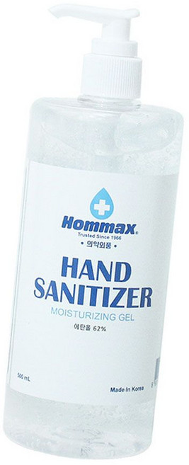 소독제 손 위생 500ml 무향 겔타입 에탄올 1p 관리 알콜 탈취제 뿌리는 샅균 약 스프레이DC_, 1개