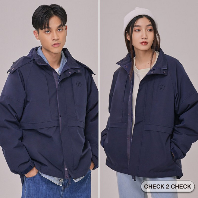 Check2Check 男女適穿機能防護極鋒外套 防水禦寒保暖風衣 CB00-100024