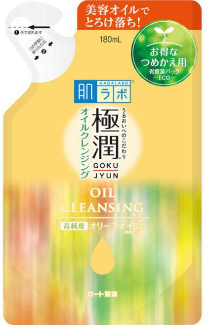로토 제약 키라보 극윤 오일 클렌징 리필용 [180mL], 180ml, 1개