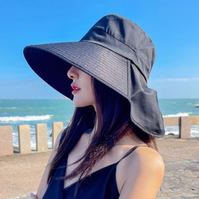 시즈올 햇빛 자외선차단 모자 성인 물놀이 플랩캡 여름 농사 밭일 작업 썬캡 모자 CAP87