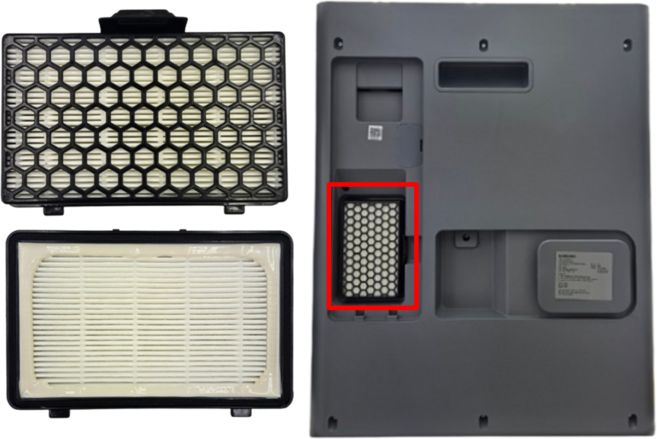 삼성 로봇청소기 비스포크 제트봇 BESPOKE AI 스팀 정품 고성능 필터 VR7MD97716H VR7MD97716G VR7MD96516H VR7MD96516G, 1개, 제트봇 AI 스팀 고성능필터