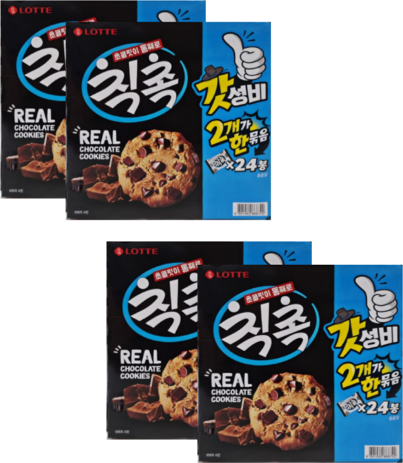 롯데 칙촉 오리지널, 336g, 2세트