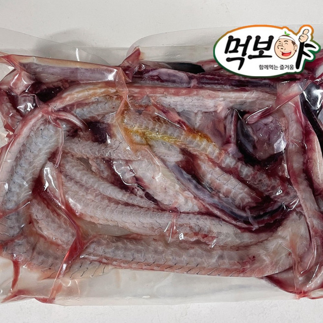 먹보야 국산 민물장어뼈 /생물 장어 뼈를 급냉동하여 보내드립니다/양산도, 1개, 5kg
