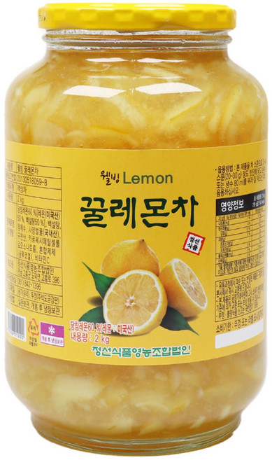 고흥 웰빙 꿀레몬차 2kg, 1개, 1개입
