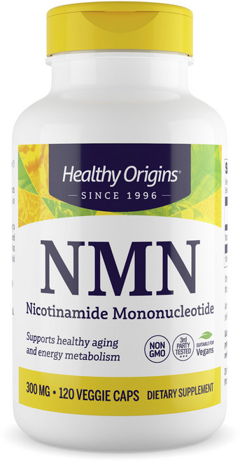 Healthy Origins NMN菸醯胺單核苷酸素食膠囊 300mg, 1罐, 120錠