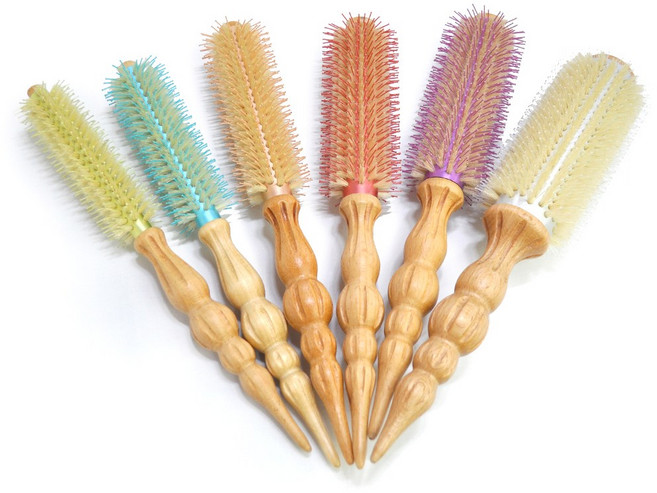 루시피 더 퀸 레인보우 크라운 롤 브러쉬(1~7호) 백돈모 열판, 7호, 1개