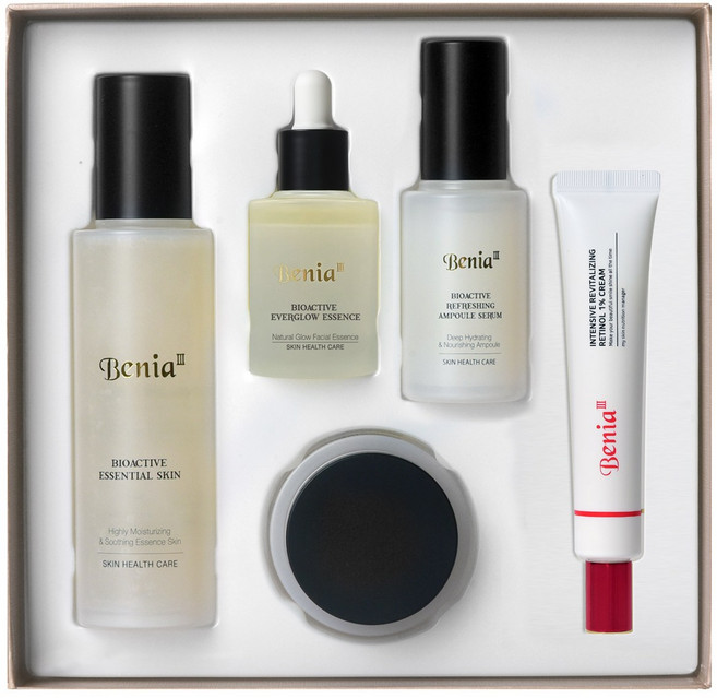 벤스랩 베니아3 바이오액티브 여성 기초 5종 세트(에센스 포함), 1세트