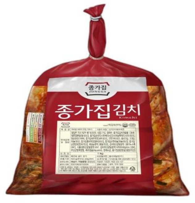 깍두기 어린이한입 종가집 냉장, 1kg, 1개