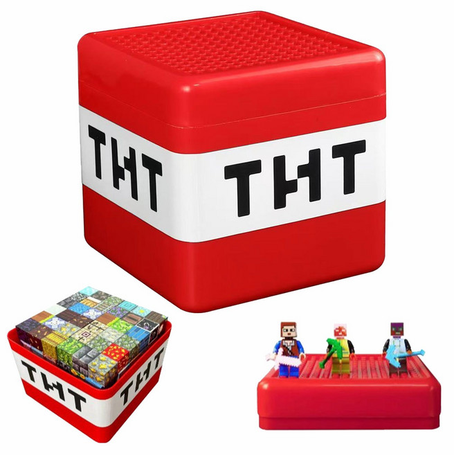 귀여운 몬스터 블록 보관함 박스 다용도함 b2330901, 1번박스, 1개