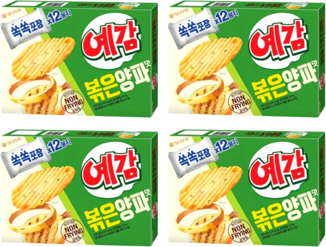 오리온 예감 볶은양파, 4개, 204ml, 204g