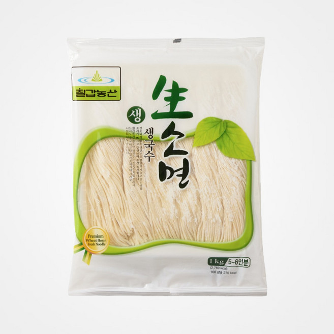 [칠갑] 생 소면 1kg, 1개