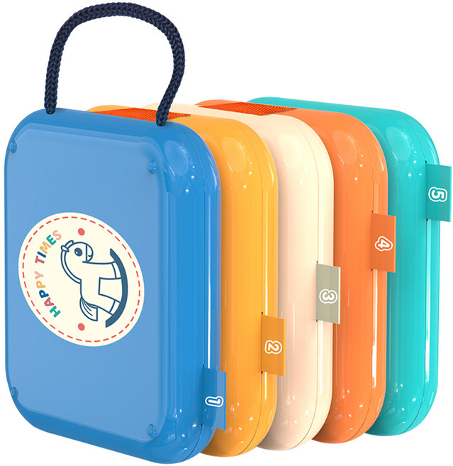 JoyBaby 串聯玩具 感官訓練手抓板 啟蒙玩具(多合一面板), 蒙式早教疊疊樂-F, 1個