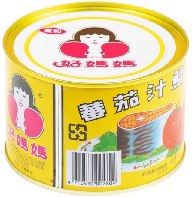 好媽媽 東和 番茄汁鯖魚罐頭, 1個