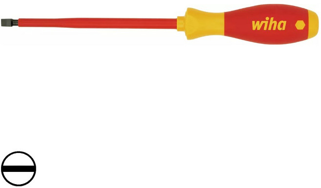 wiha 이하 절연 일자 드라이버 320N, 5.5 x 100 mm