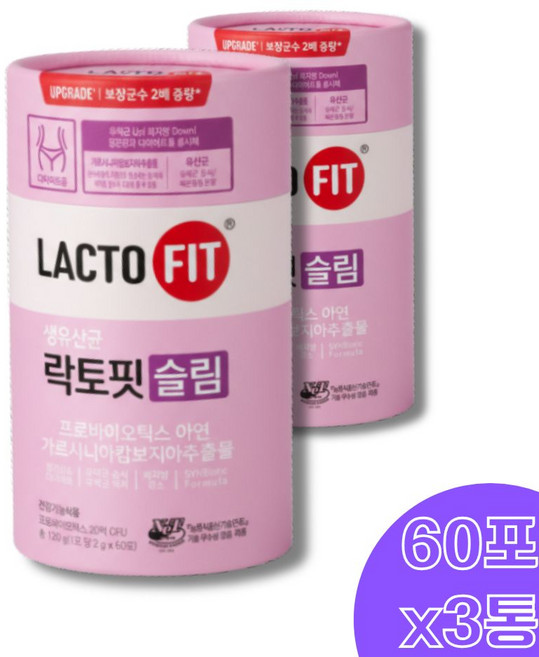 락토핏 맘스 생유산균, 60정, 2박스