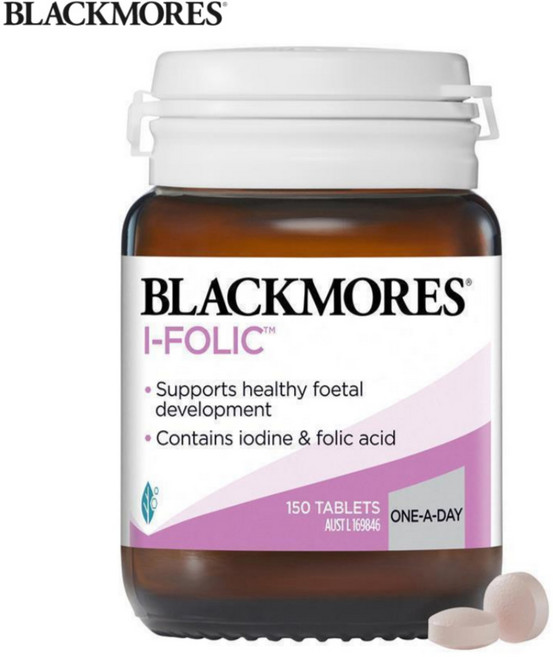 블랙모어스 I-Folic 엽산 150정, 1g, 1개