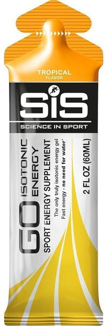 SCIENCE IN SPORT 아이소토닉 에너지 젤 2온스 6팩, 6개들이 팩, 트로피컬, 60ml