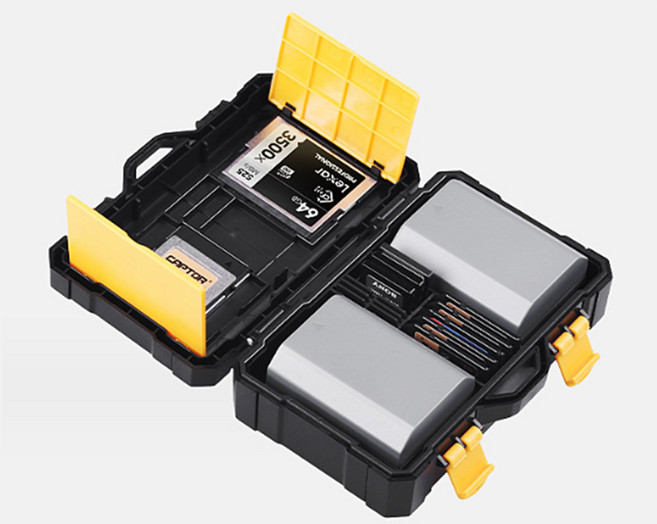 카메라 배터리 SD카드 메모리 케이스, 1개, 카메라 배터리 메모리 케이스