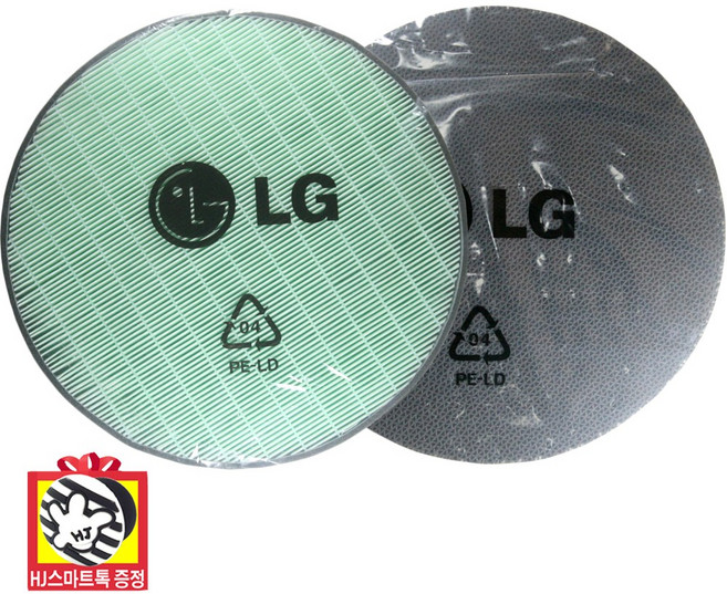 LG전자 공기청정기 퓨리케어 AS128VEA 정품 초미세먼지필터+탈취필터(HJ스마트톡 증정), 1개