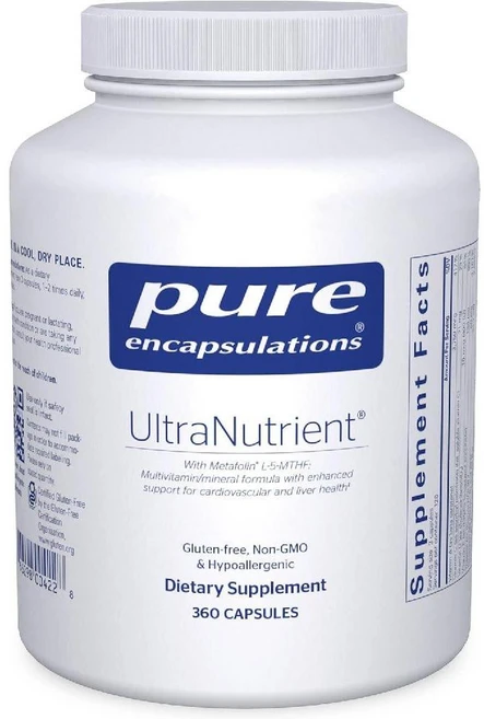 퓨어인캡슐레이션 울트라 뉴트리언트 미네랄 멀티비타민 UltraNutrient 켑슐 360정, 1개 - 쿠팡
