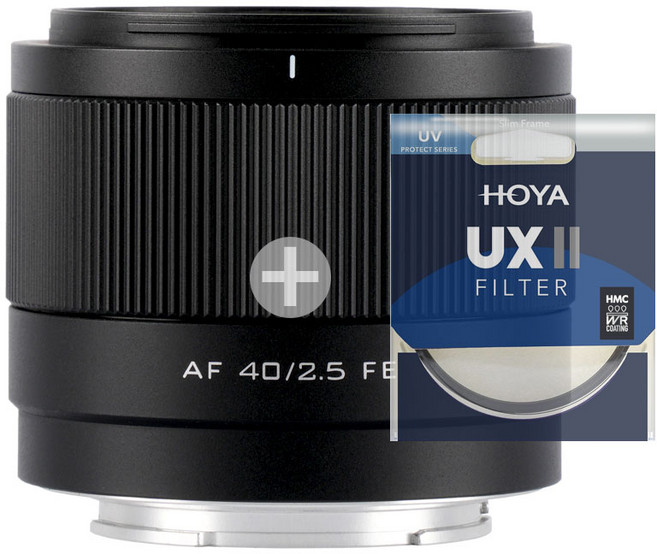 빌트록스 40mm F2.5 AF 소니 FE마운트 풀프레임 렌즈 (자외선 차단 UV 필터)